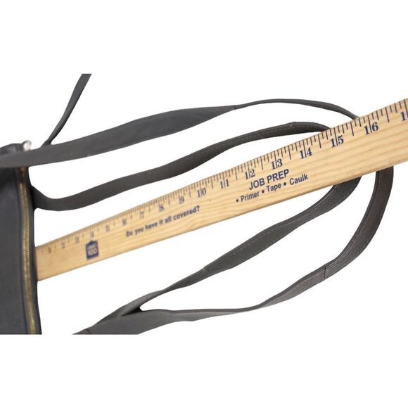 Kooba GRAY GENUINE LEATHER BACKPACK CONVERTIBLE SHOULDER BAG X-BODY PURSE - Picture 16 of 16